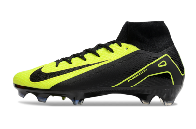 Nike Air Zoom Mercurial Superfly 10 Elite FG High-Tops Football Boots - Black/Yellow