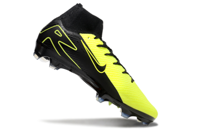 Nike Air Zoom Mercurial Superfly 10 Elite FG High-Tops Football Boots - Black/Yellow