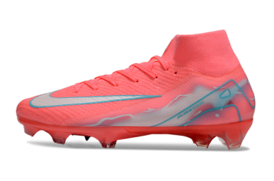 Nike Air Zoom Mercurial Superfly 10 Elite FG High-Tops Football Boots - Red/Silver/Blue