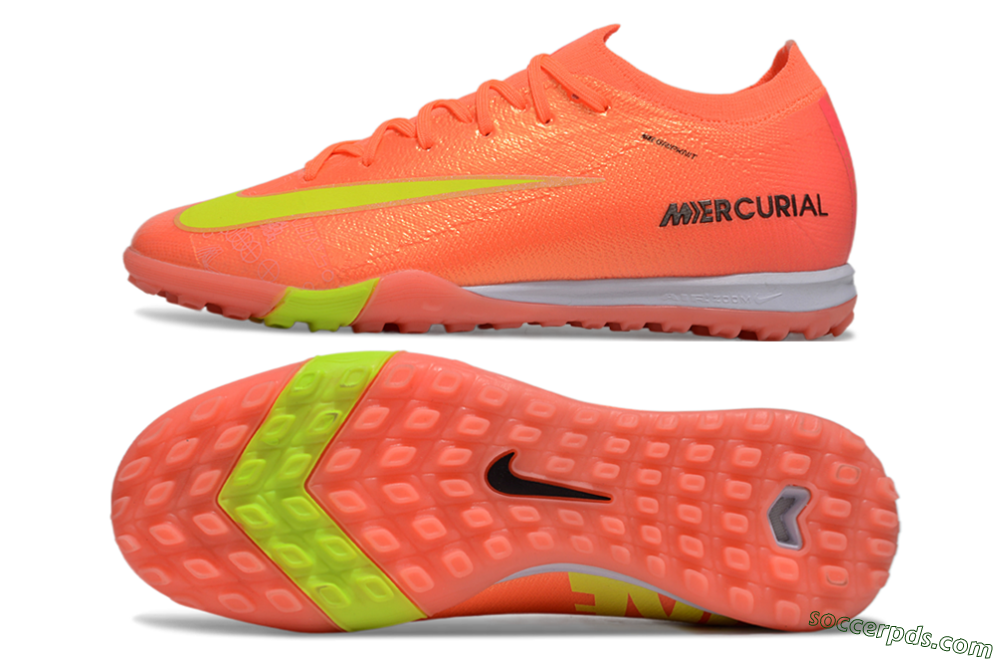 Nike Air Zoom Mercurial Vapor 16 Elite TF Low-Tops Football Shoes - Red/Yellow/Black 0