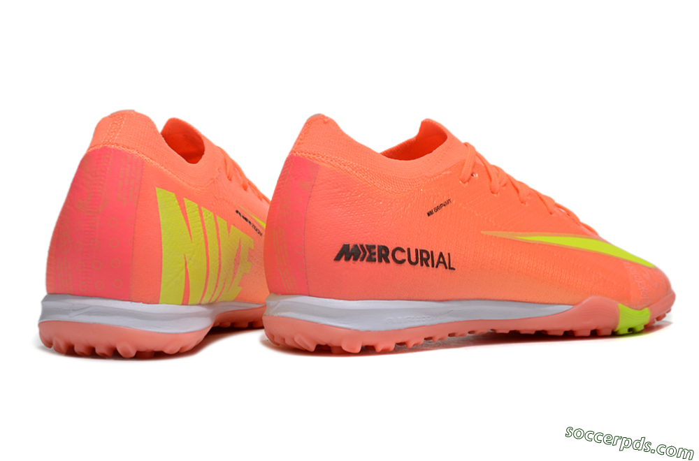Nike Air Zoom Mercurial Vapor 16 Elite TF Low-Tops Football Shoes - Red/Yellow/Black 6