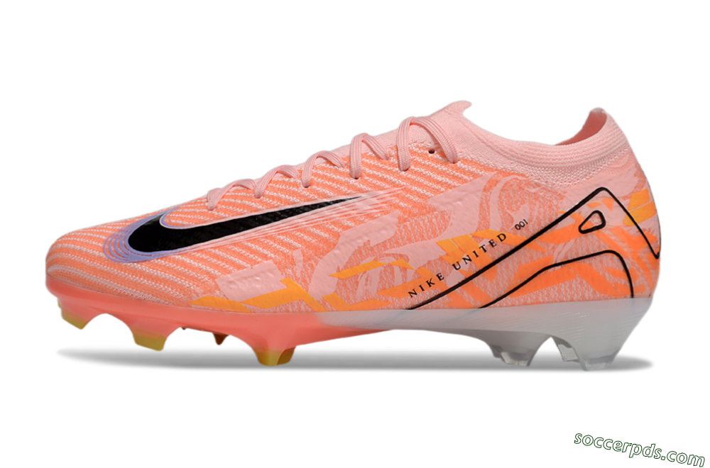Nike Air Zoom Mercurial Vapor 16 Elite FG Low-Tops Football Boots - Pink/Black/Purple 2