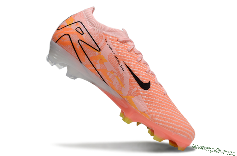 Nike Air Zoom Mercurial Vapor 16 Elite FG Low-Tops Football Boots - Pink/Black/Purple 4