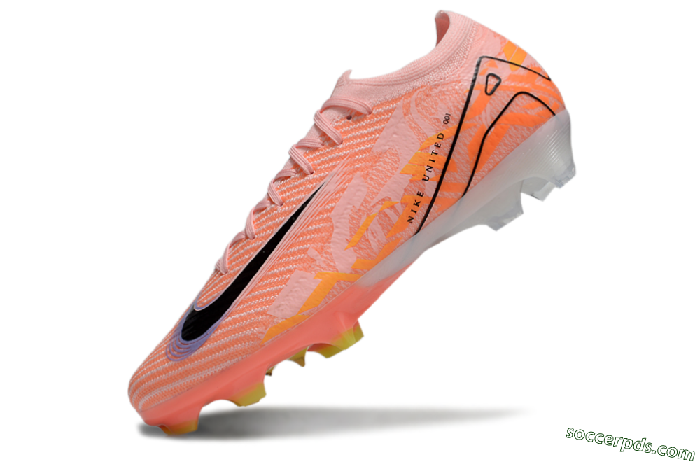 Nike Air Zoom Mercurial Vapor 16 Elite FG Low-Tops Football Boots - Pink/Black/Purple 5