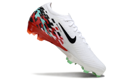 Nike Air Zoom Mercurial Vapor 16 Elite FG Low-Tops Football Boots - White/Black/Red
