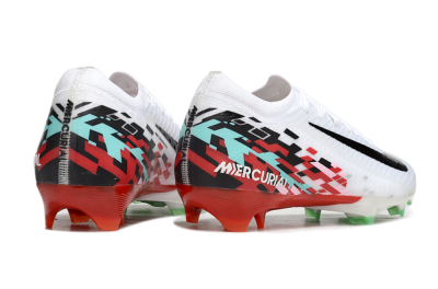 Nike Air Zoom Mercurial Vapor 16 Elite FG Low-Tops Football Boots - White/Black/Red
