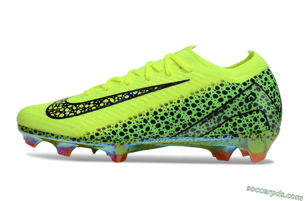 Nike Air Zoom Mercurial Vapor 16 Elite FG Low-Tops Football Boots - Yellow/Black/Orange 2