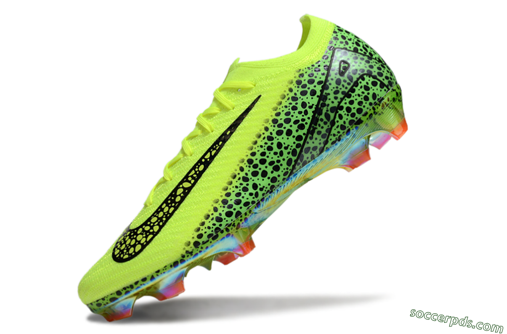 Nike Air Zoom Mercurial Vapor 16 Elite FG Low-Tops Football Boots - Yellow/Black/Orange 5