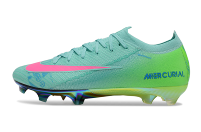 Nike Air Zoom Mercurial Vapor 16 Elite FG Low-Tops Football Boots - Jade/Pink/Blue