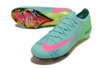 Nike Air Zoom Mercurial Vapor 16 Elite FG Low-Tops Football Boots - Jade/Pink/Blue