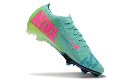 Nike Air Zoom Mercurial Vapor 16 Elite FG Low-Tops Football Boots - Jade/Pink/Blue
