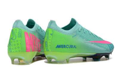 Nike Air Zoom Mercurial Vapor 16 Elite FG Low-Tops Football Boots - Jade/Pink/Blue