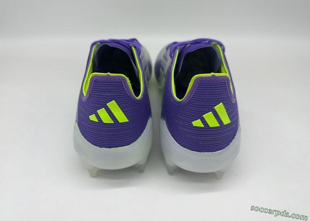 Adidas F50 Elite FG Low-Tops Football Boots - Purple/Yellow/Blue