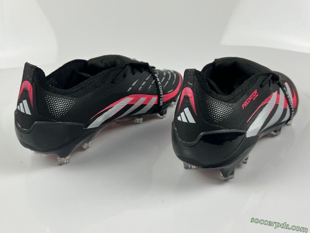 Adidas Predator Elite Foldover Tongue FG Low-Tops Football Boots - Black/White/Red