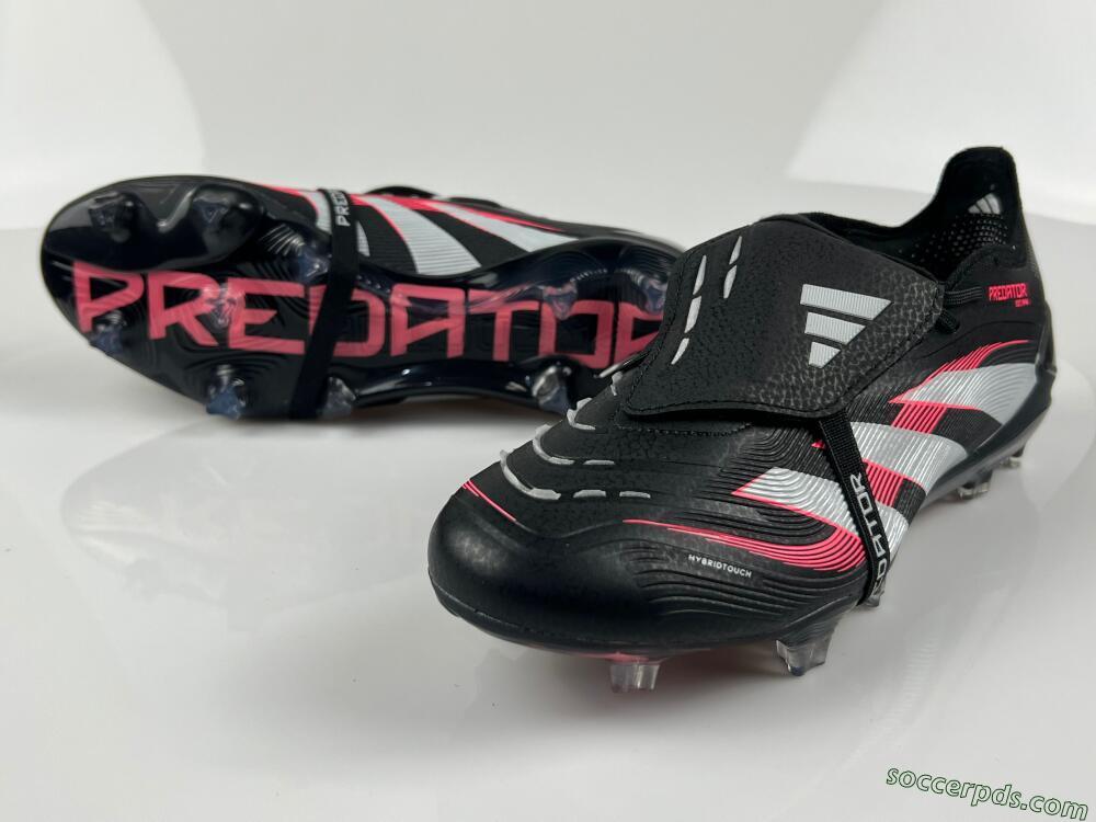 Adidas Predator Elite Foldover Tongue FG Low-Tops Football Boots - Black/White/Red