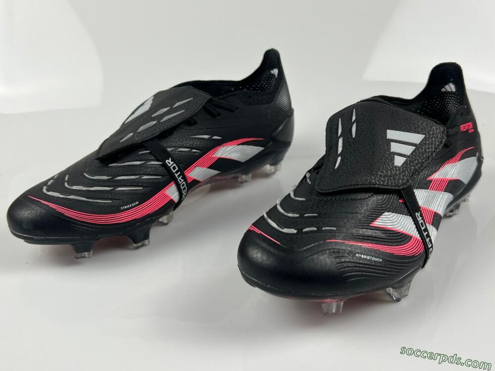 Adidas Predator Elite Foldover Tongue FG Low-Tops Football Boots - Black/White/Red