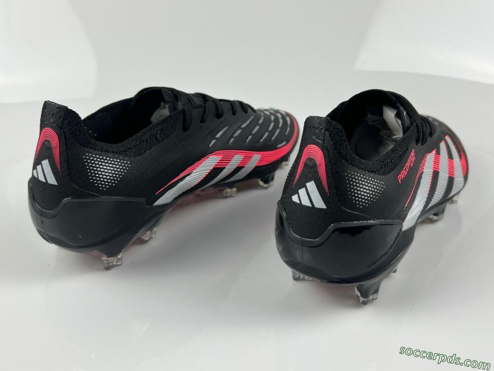 Adidas Predator Elite 24 FG Low-Tops Football Boots - Black/White/Red