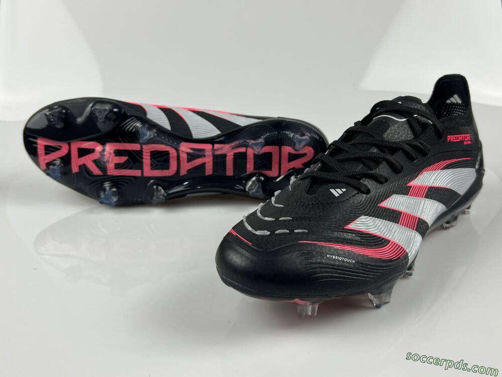 Adidas Predator Elite 24 FG Low-Tops Football Boots - Black/White/Red