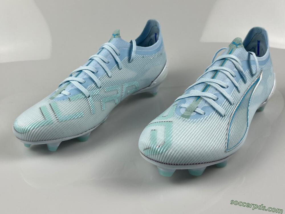 Puma Ultra Ultimate FG Low-Tops Football Boots - Jade/Silver/Blue