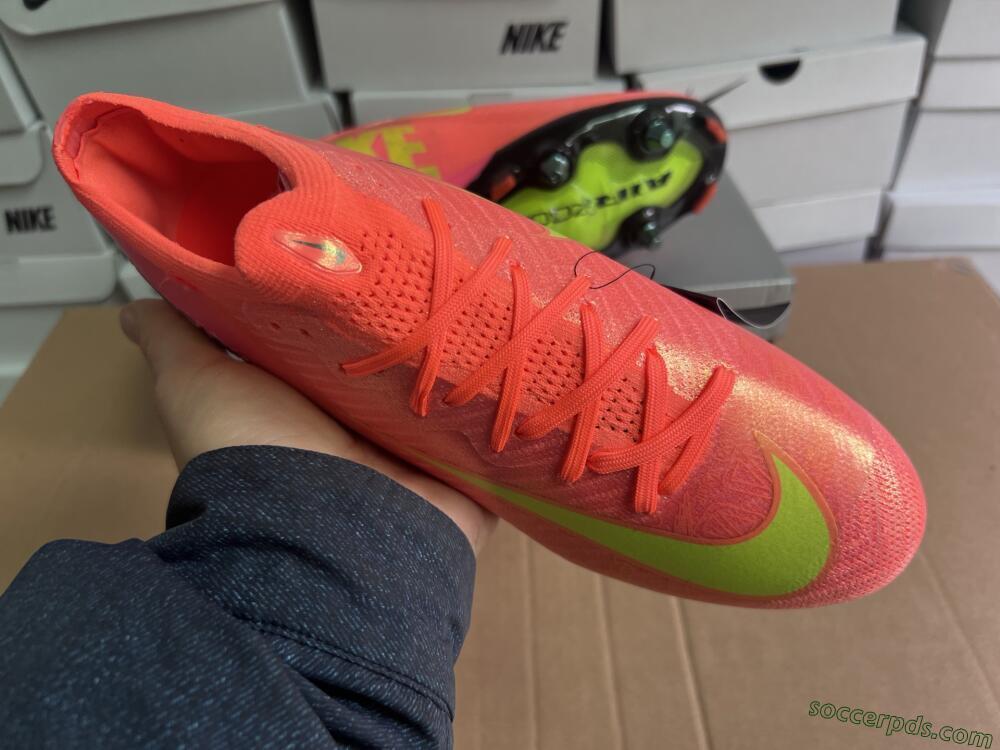 Nike Air Zoom Mercurial Vapor 16 Elite SG Low-Tops Football Boots - Red/Yellow/Black