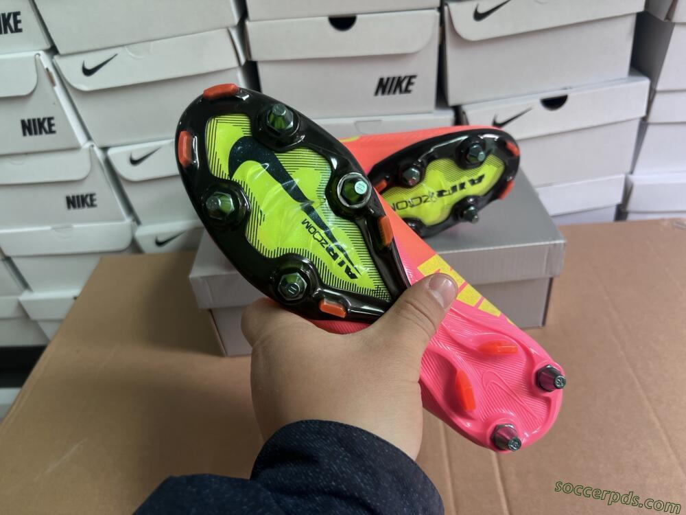 Nike Air Zoom Mercurial Vapor 16 Elite SG Low-Tops Football Boots - Red/Yellow/Black