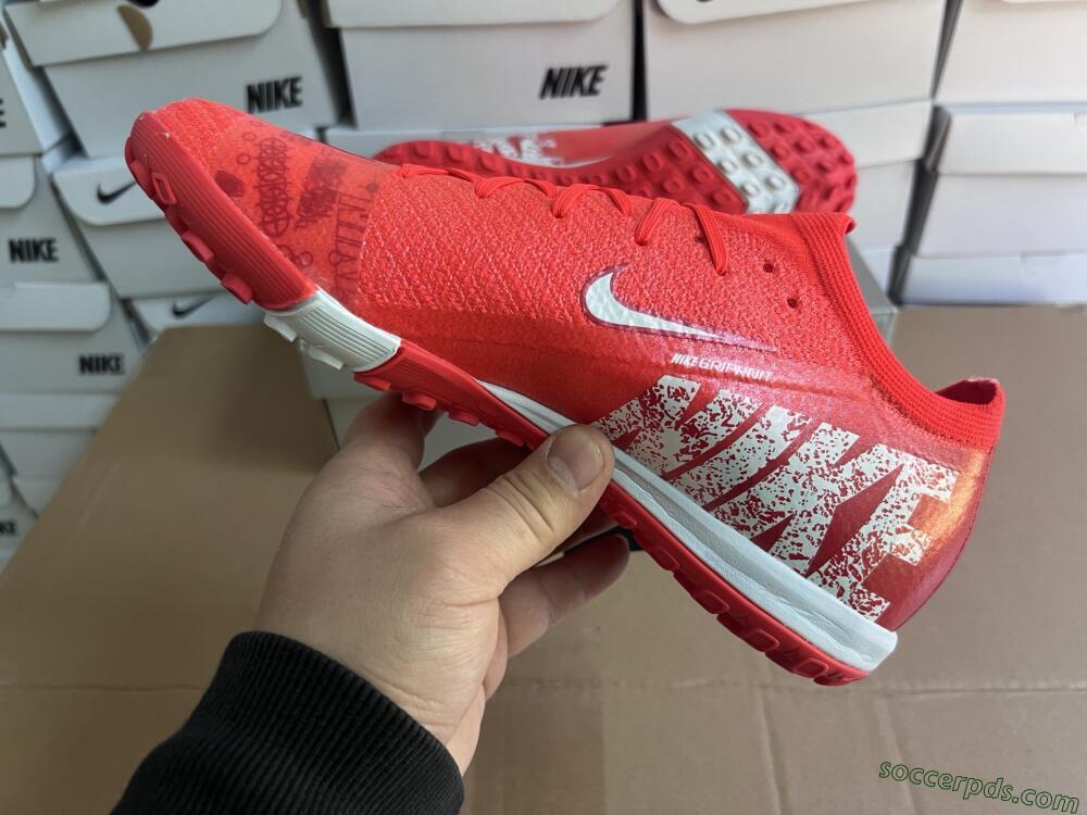 Nike Air Zoom Mercurial Vapor 16 Elite TF Low-Tops Football Shoes - Red/White