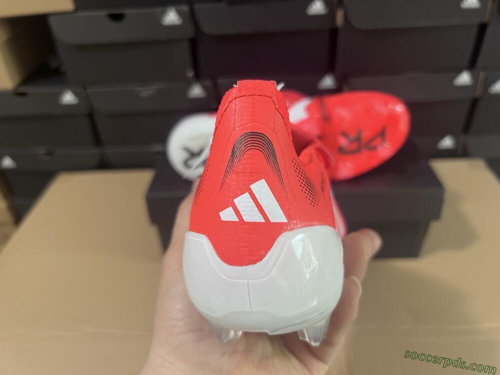Adidas Predator Elite Foldover Tongue 2025 Pure Victory FG Low-Tops Football Boots - Lucid Red/White/Black