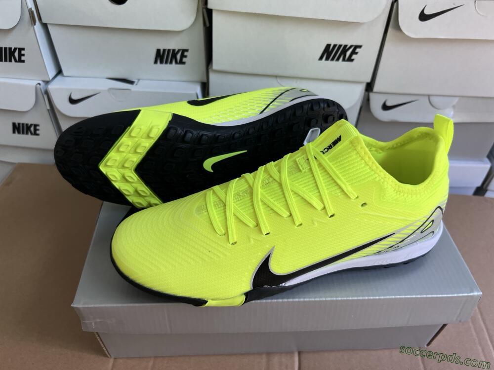 Nike Air Zoom Mercurial Vapor 16 Elite TF Low-Tops Football Shoes - Yellow/Black/Silver