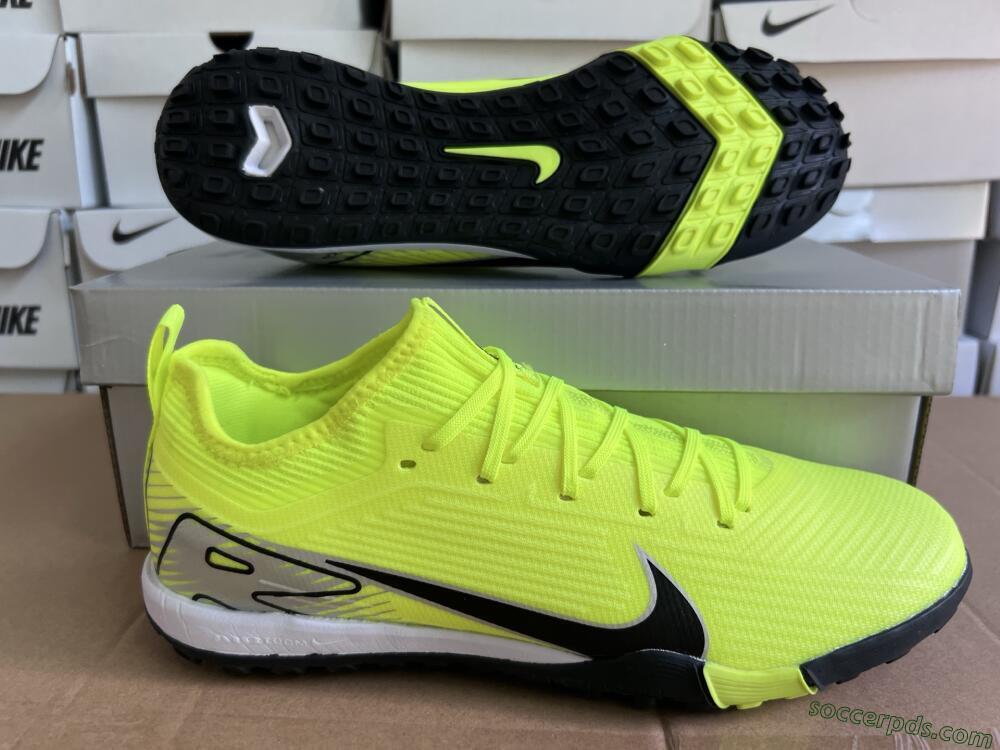 Nike Air Zoom Mercurial Vapor 16 Elite TF Low-Tops Football Shoes - Yellow/Black/Silver