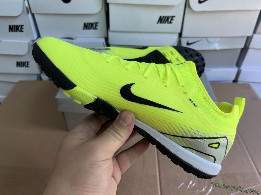 Nike Air Zoom Mercurial Vapor 16 Elite TF Low-Tops Football Shoes - Yellow/Black/Silver