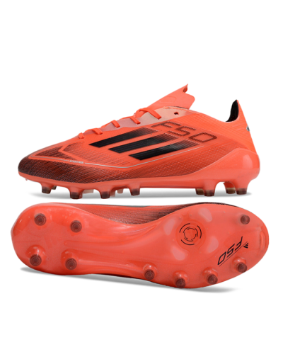 Adidas F50 Elite AG Low-Tops Football Boots - Red/Black