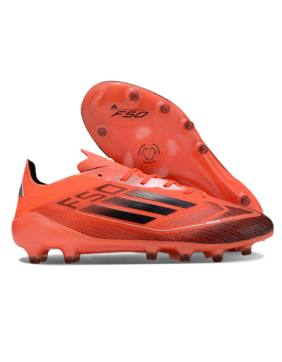 Adidas F50 Elite AG Low-Tops Football Boots - Red/Black