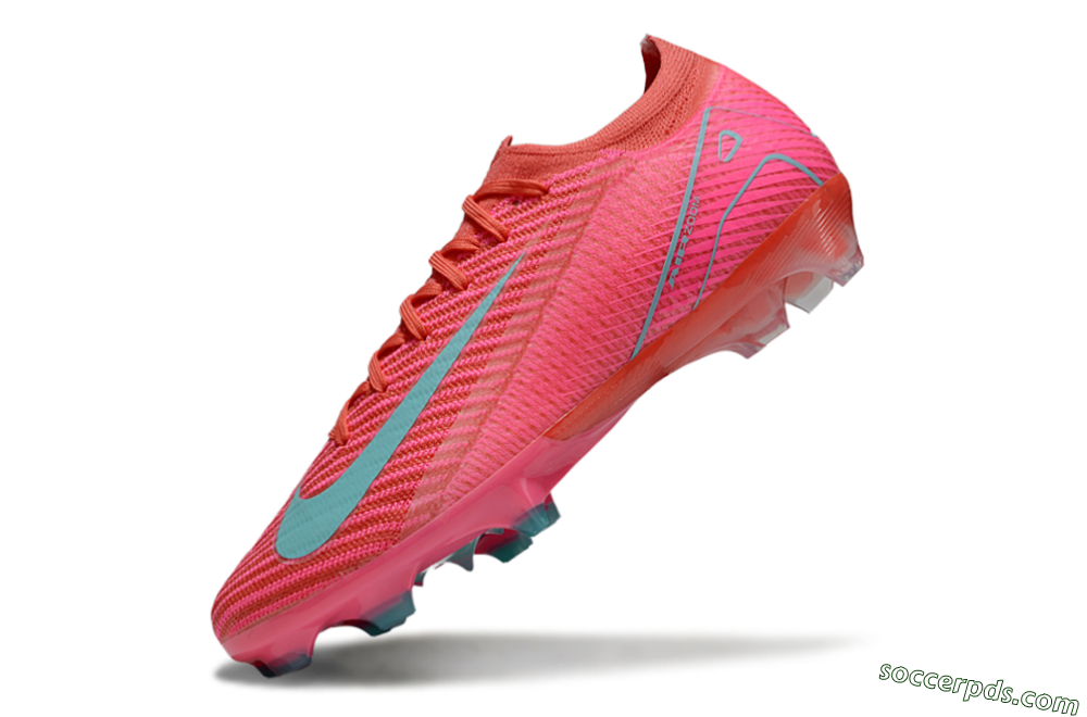 Nike Air Zoom Mercurial Vapor 16 Elite FG Low-Tops Football Boots - Pink/Jade 5