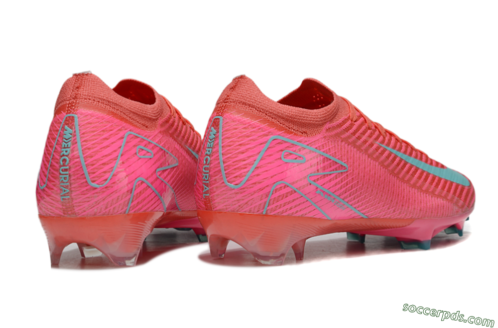 Nike Air Zoom Mercurial Vapor 16 Elite FG Low-Tops Football Boots - Pink/Jade 6
