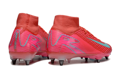 Nike Air Zoom Mercurial Superfly 10 Elite SG High-Tops Football Boots - Pink/Jade