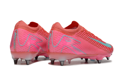 Nike Air Zoom Mercurial Vapor 16 Elite SG Low-Tops Football Boots - Red/Jade/Pink
