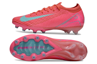 Nike Air Zoom Mercurial Vapor 16 Elite AG Low-Tops Football Boots - Pink/Jade