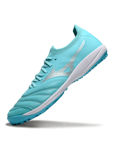 Mizuno Morelia Neo Sala TF Low-Tops Football Shoes - Jade/Silver/White