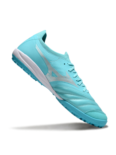 Mizuno Morelia Neo Sala TF Low-Tops Football Shoes - Jade/Silver/White
