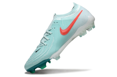 Nike Phantom Luna Elite FG Low-Tops Football Boots - Jade/Red/White