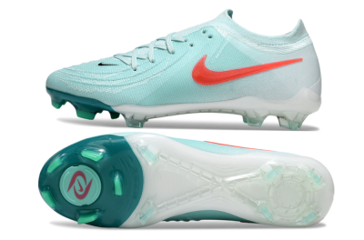Nike Phantom Luna Elite FG Low-Tops Football Boots - Jade/Red/White