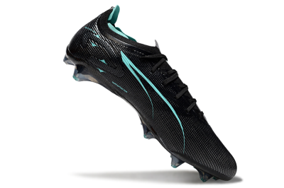 Puma Ultra 5 Ultimate FG Low-Tops Football Boots - Black/Jade