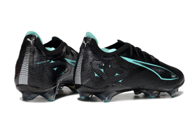 Puma Ultra 5 Ultimate FG Low-Tops Football Boots - Black/Jade