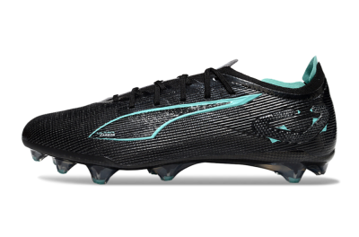 Puma Ultra 5 Ultimate FG Low-Tops Football Boots - Black/Jade