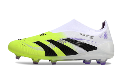 Adidas Predator Elite 25 Laceless FG Low-Tops Football Boots - Yellow/Black/White