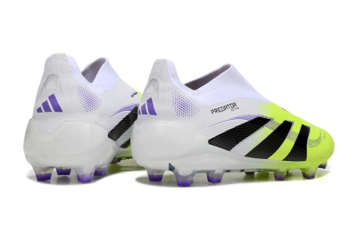 Adidas Predator Elite 25 Laceless FG Low-Tops Football Boots - Yellow/Black/White