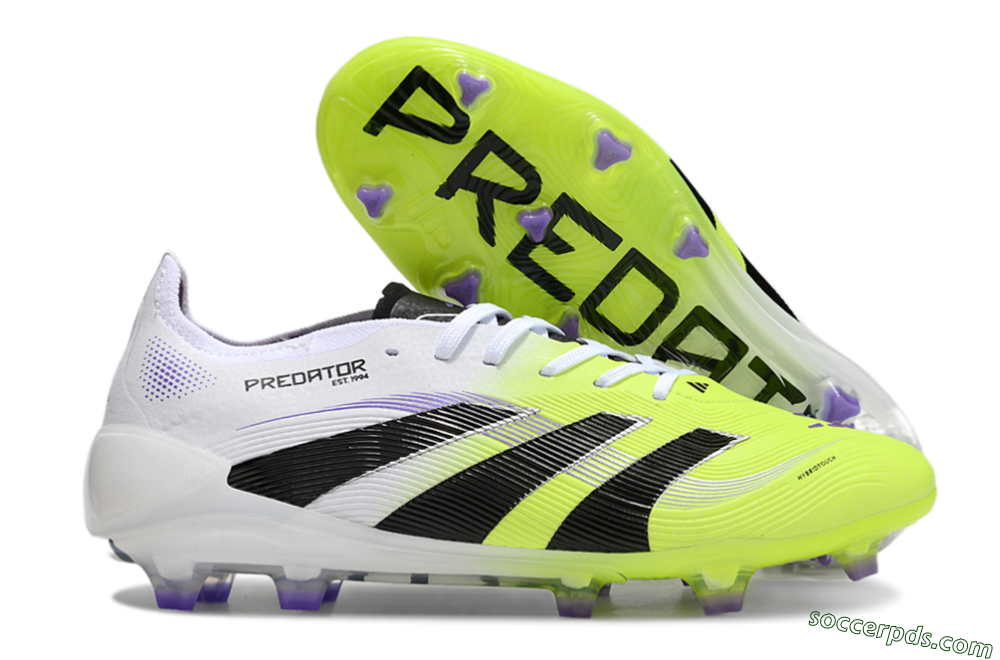 Adidas Predator Elite 25 FG Low-Tops Football Boots - Yellow/Black/White 1