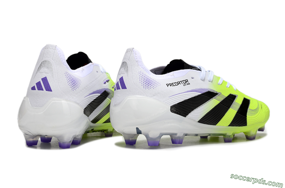 Adidas Predator Elite 25 FG Low-Tops Football Boots - Yellow/Black/White 6