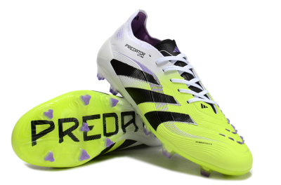 Adidas Predator Elite 25 FG Low-Tops Football Boots - Yellow/Black/White