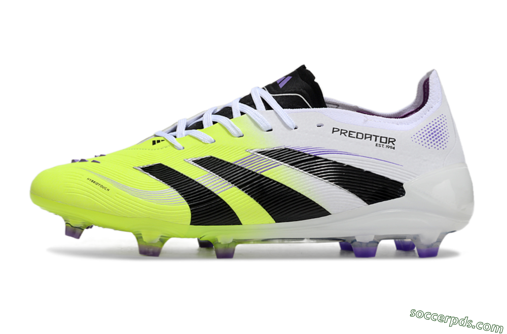 Adidas Predator Elite 25 FG Low-Tops Football Boots - Yellow/Black/White 2